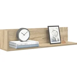 vidaXL Wandschappen 2 st 75x16,5x16,5cm bewerkt hout sonoma eikenkleur