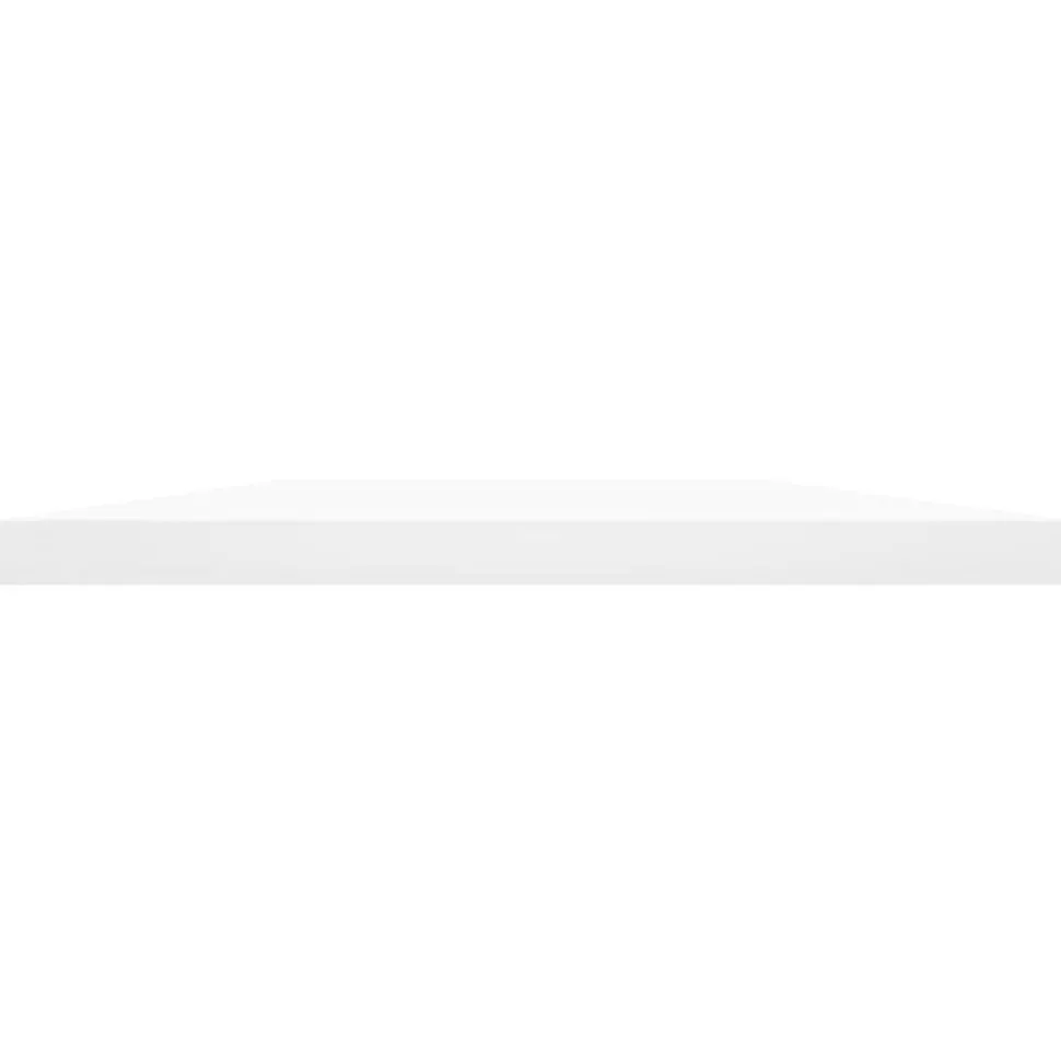 vidaXL Wandschappen 4 st 40x30x1,5 cm bewerkt hout wit