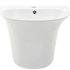 vidaXL Wasbak Wit 47 x 45 x 37 cm Geglazuurd Keramiek