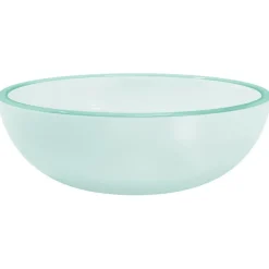 vidaXL Wasbak 35x12 cm gehard glas mat