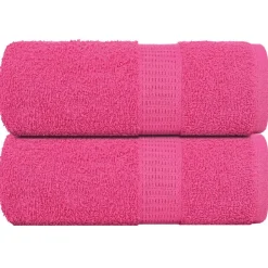 vidaXL Washandjes FROGN 2 st 30x30 cm 360 g/m² roze