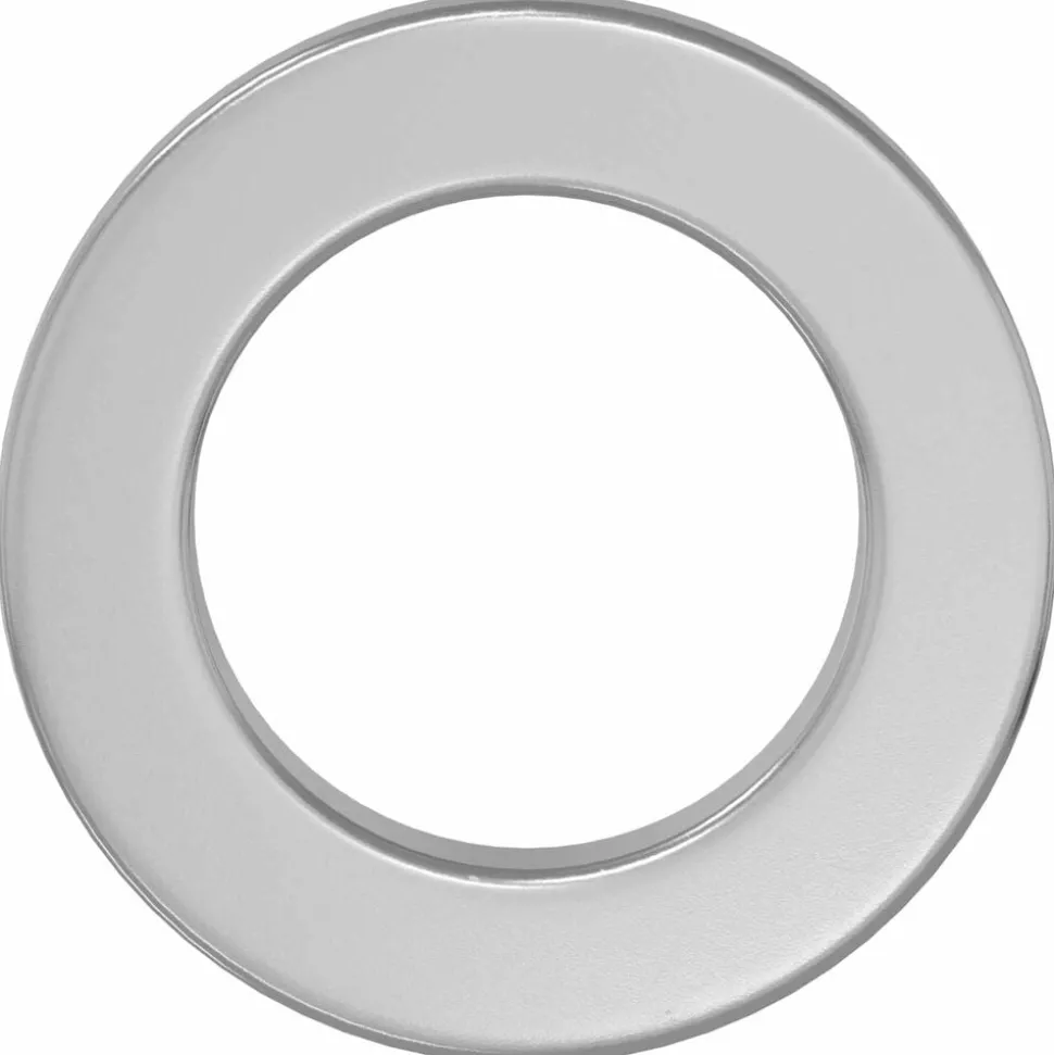 vidaXL Washers 2 pcs Zilver 10 x 10 x 1,2 mm Staal