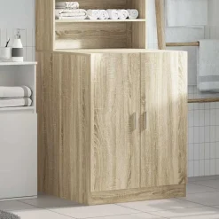 vidaXL Wasmachinekast 70,5x71,5x91,5 cm sonoma eikenkleurig
