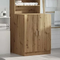 vidaXL Wasmachinekast 70,5x71,5x91,5 cm artisanaal eikenkleurig