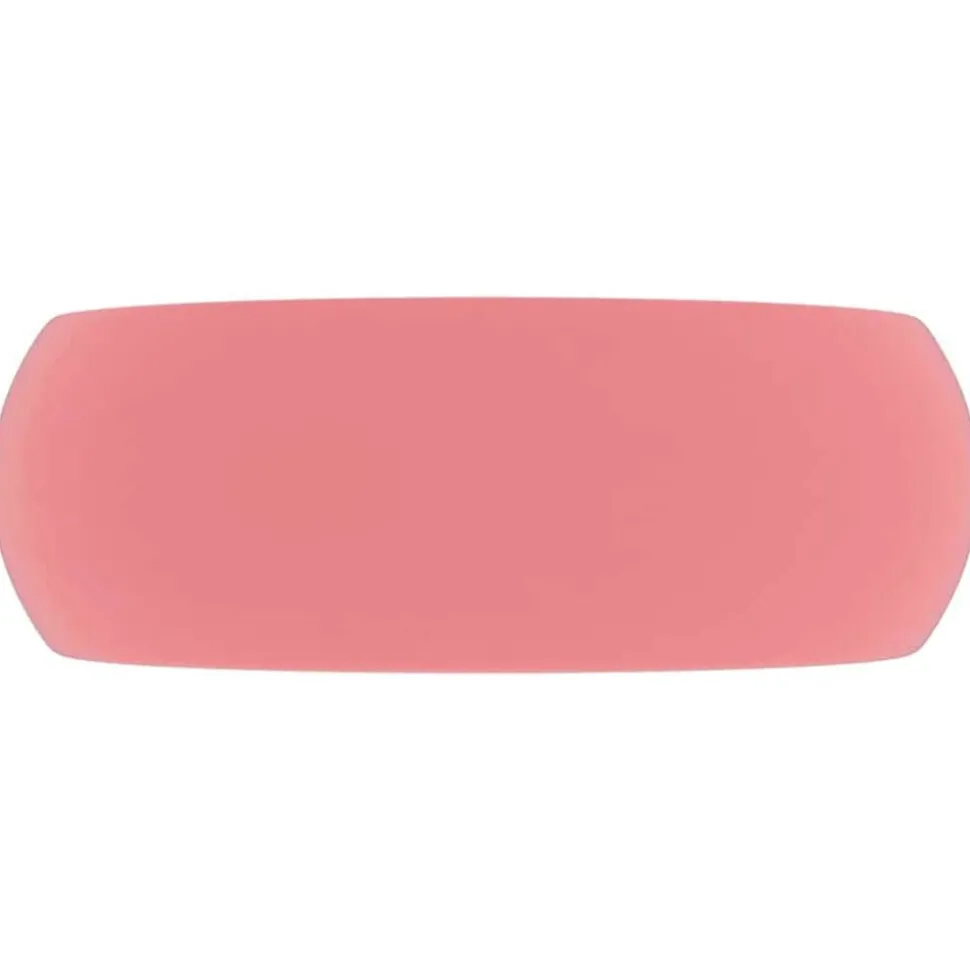 vidaXL Wastafel rond 40x15 cm keramiek matroze