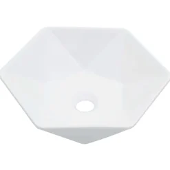 vidaXL Wastafel 41x36,5x12 cm keramiek wit