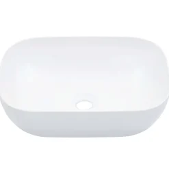 vidaXL Wastafel 45,5x32x13 cm keramiek wit