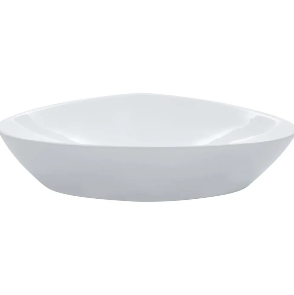 vidaXL Wastafel 58,5x39x14 cm keramiek wit