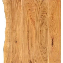 vidaXL Wastafelblad 58x52x2,5 cm massief acaciahout