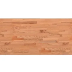 vidaXL Wastafelblad 80x40x1,5 cm massief beukenhout
