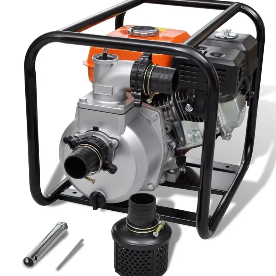 vidaXL Waterpomp benzine 50 mm 4800 W