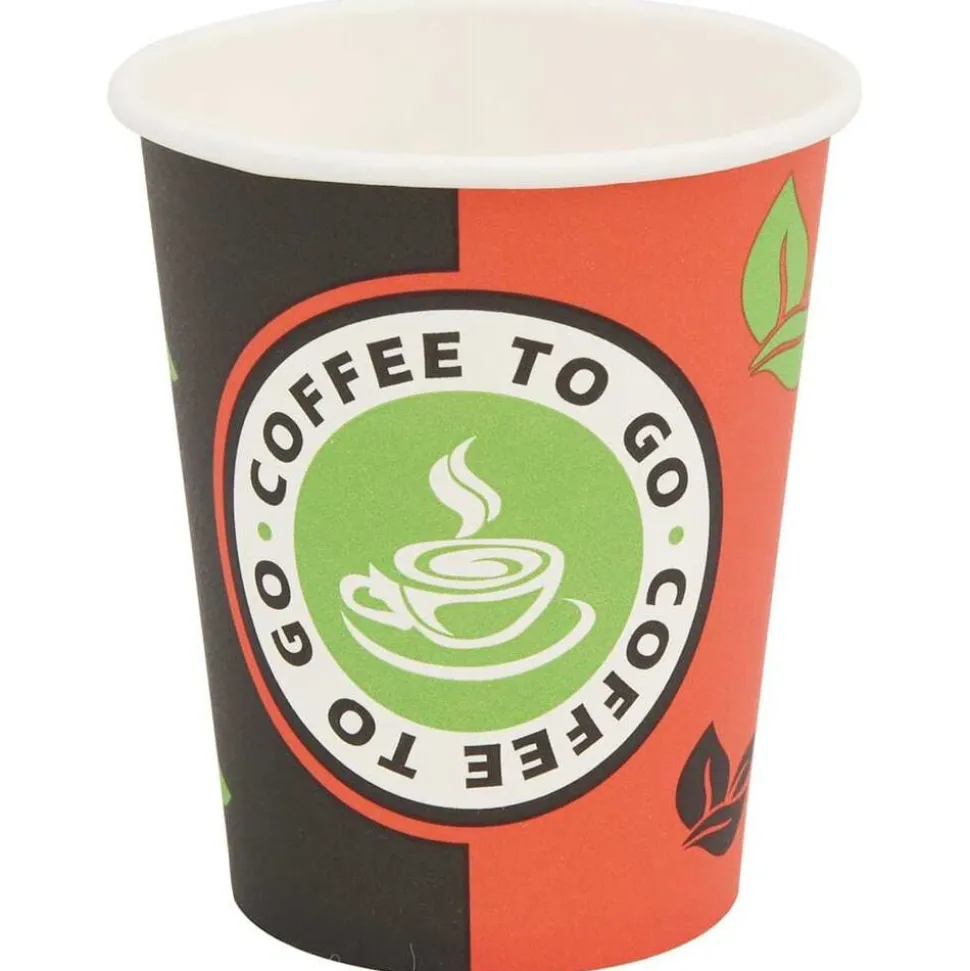 vidaXL Wegwerp koffiebekers papier 240 ml (8 oz) 1000 st