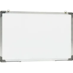 vidaXL Whiteboard magnetisch 50x35 cm staal wit