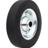 vidaXL Wiel voor stuurwiel Ø20x5 cm massief rubber en staal
