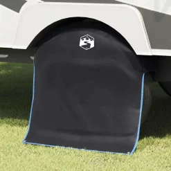 vidaXL Wieldop Zwart en Blauw 108 x 76 cm oxford