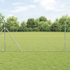 vidaXL Wilde Hek Warm Verzinkt 1000 x 120 x 0.18 cm IJzer