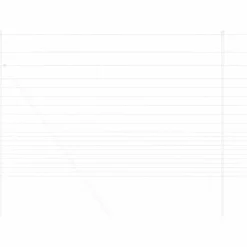 vidaXL Wilde Hek Warm Verzinkt 1000 x 150 x 0,18 cm IJzer