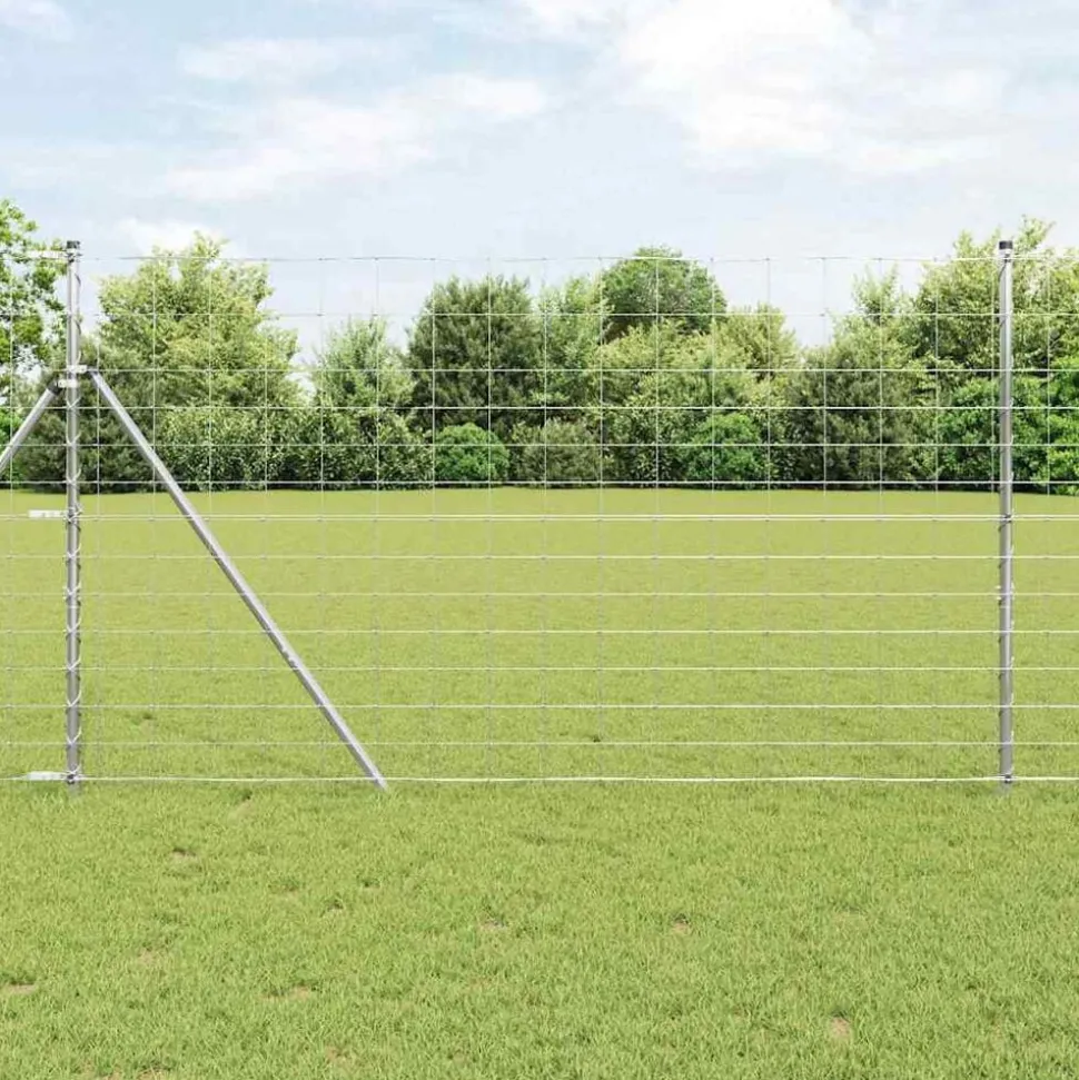 vidaXL Wilde Hek Warm Verzinkt 1000 x 140 x 0.18 cm IJzer
