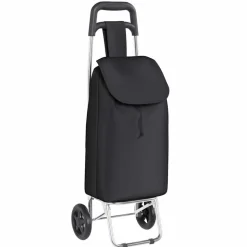 vidaXL Winkel trolley Zwart 35 x 28 x 92 cm Oxford stof