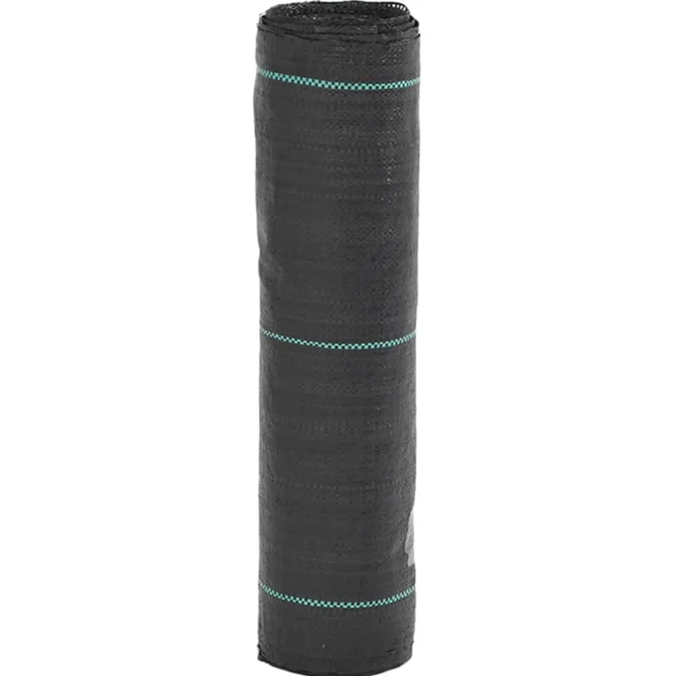 vidaXL Worteldoek 0,5x10 m polypropeen zwart