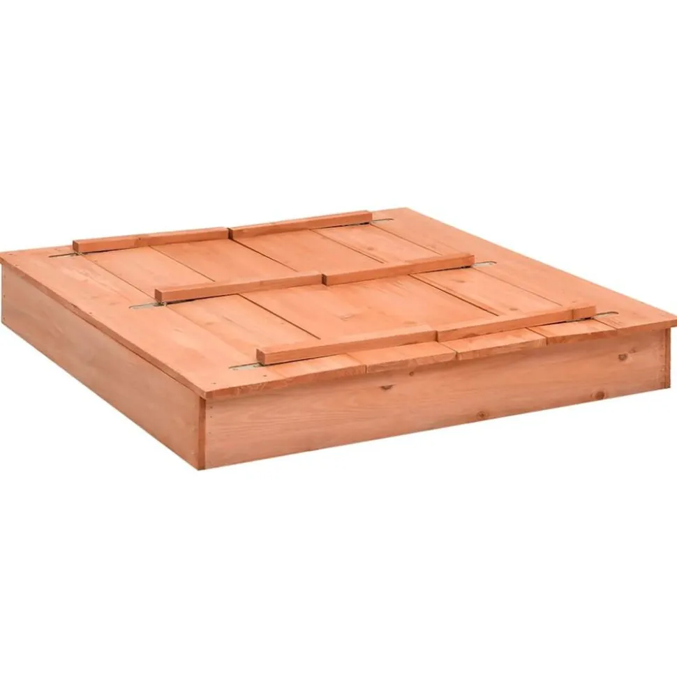 vidaXL Zandbak 95x90x15 cm vurenhout
