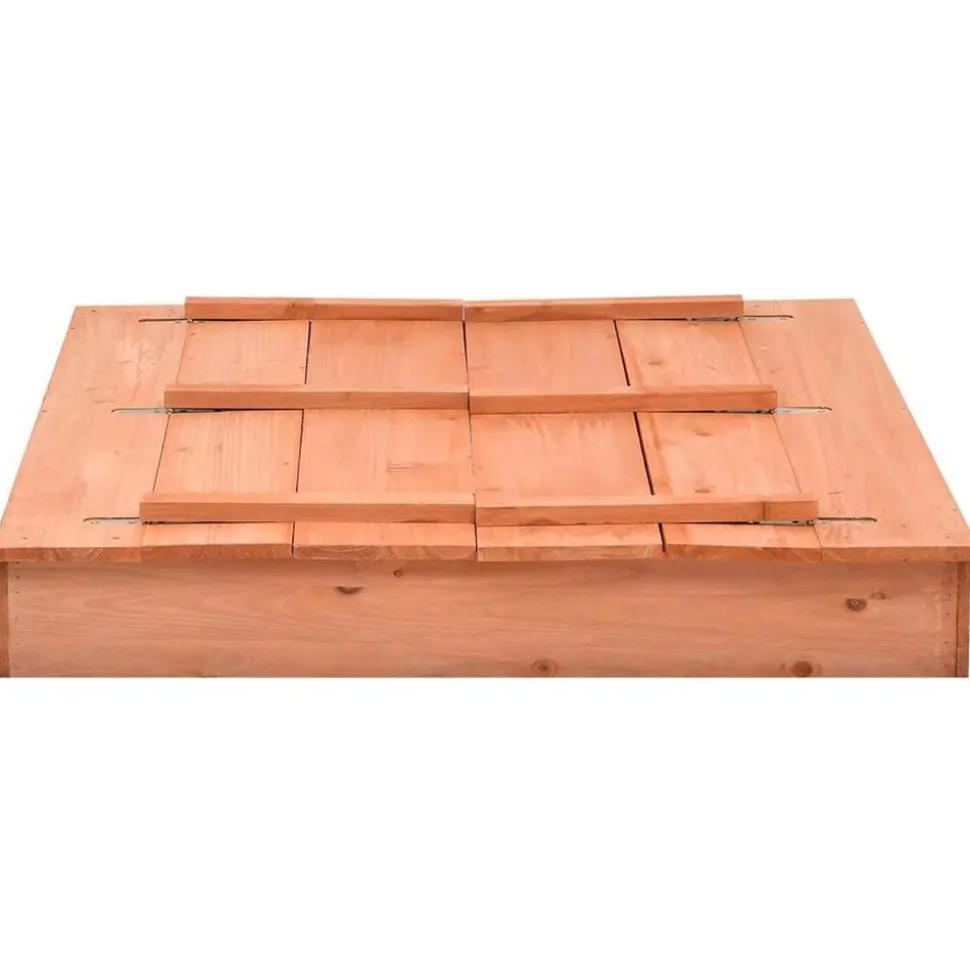vidaXL Zandbak 95x90x15 cm vurenhout