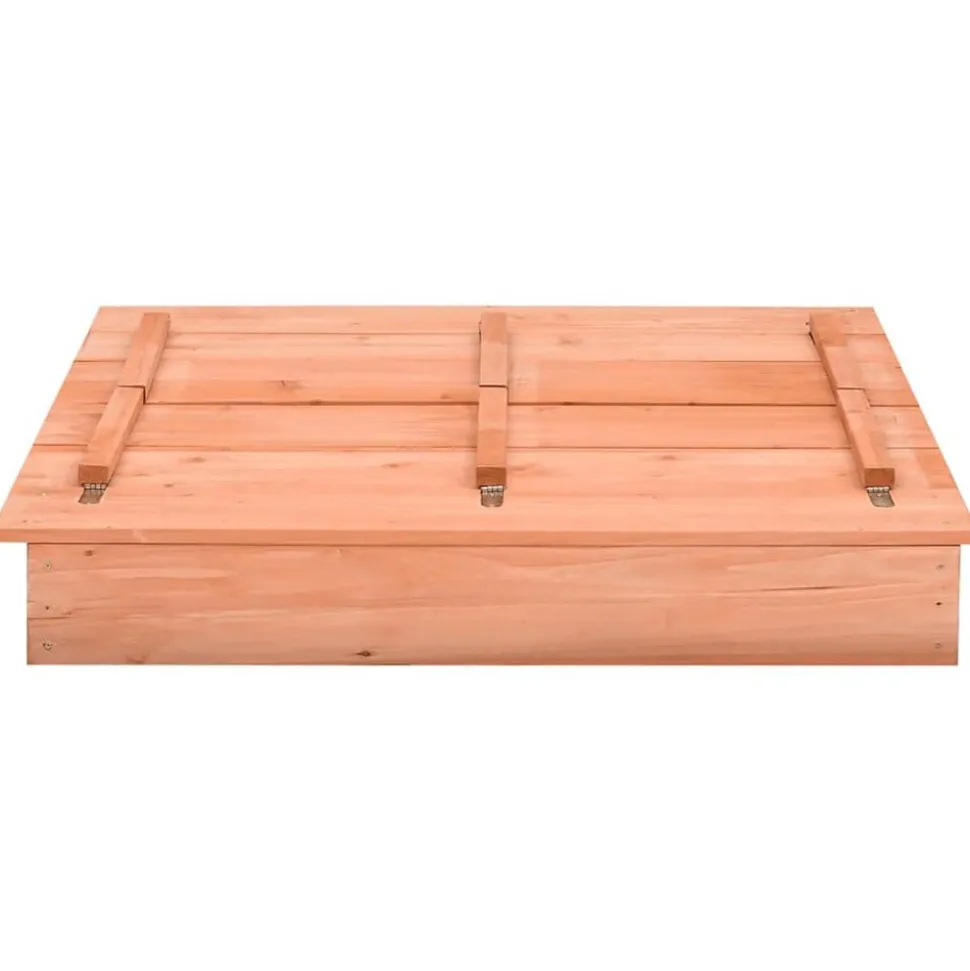 vidaXL Zandbak 95x90x15 cm vurenhout