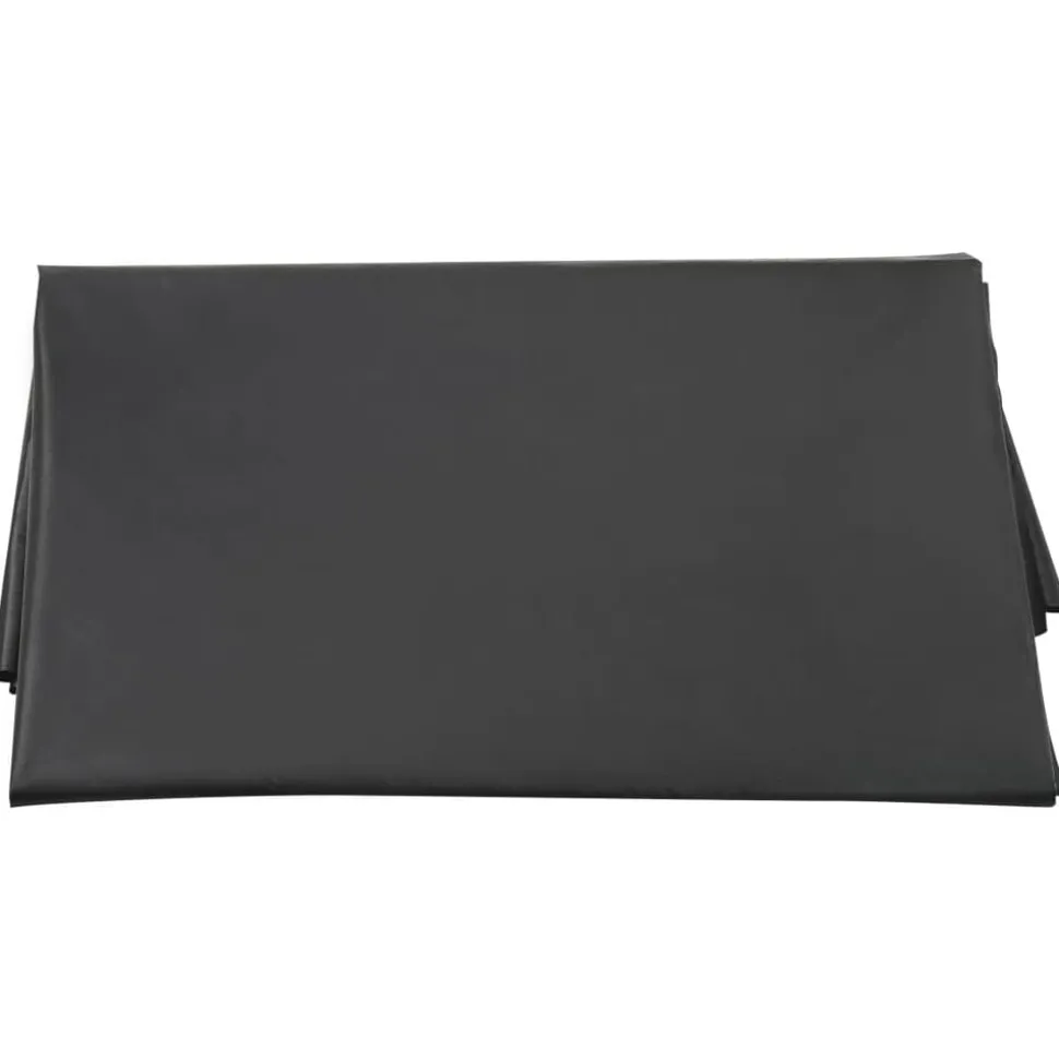 vidaXL Zandbakvoering 120x110 cm zwart