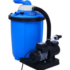 vidaXL Zandfilterpomp met timer 550 W 50 L