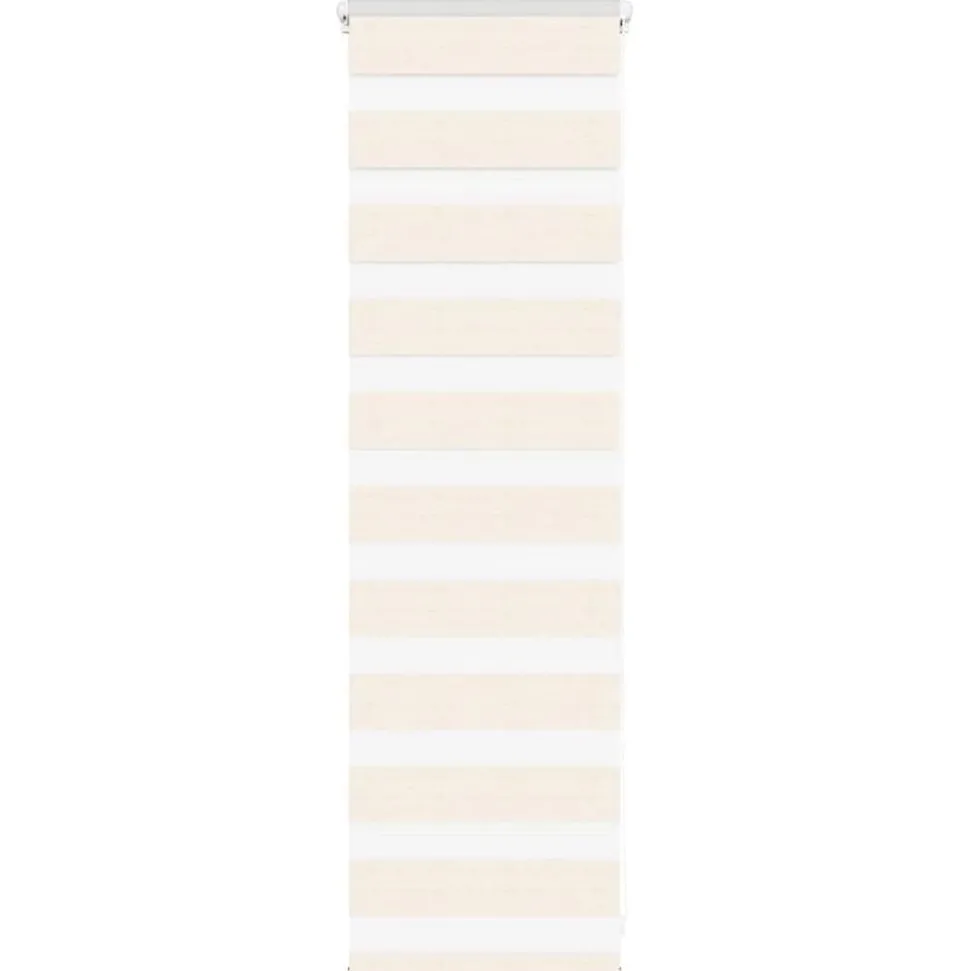 vidaXL Zebra rolgordijn 40x100 cm stofbreedte 35,9 cm marmerbeige