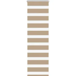 vidaXL Zebrajaloezie 40x100 cm stofbreedte 35,9 cm polyester zandbruin
