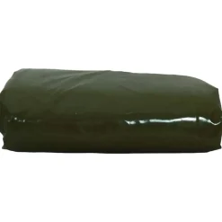 vidaXL Zeil 650g / m² Olijf Groen 2 x 3 m Canvas met PVC-coating