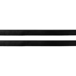 vidaXL Zelfklevende Deurborstels 2 pcs Zwart 100 cm Aluminium Legering