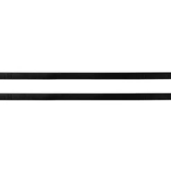vidaXL Zelfklevende Deurborstels 2 pcs Wit 100 cm Aluminium Legering