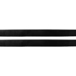 vidaXL Zelfklevende Deurborstels 2 pcs Zilver 100 cm