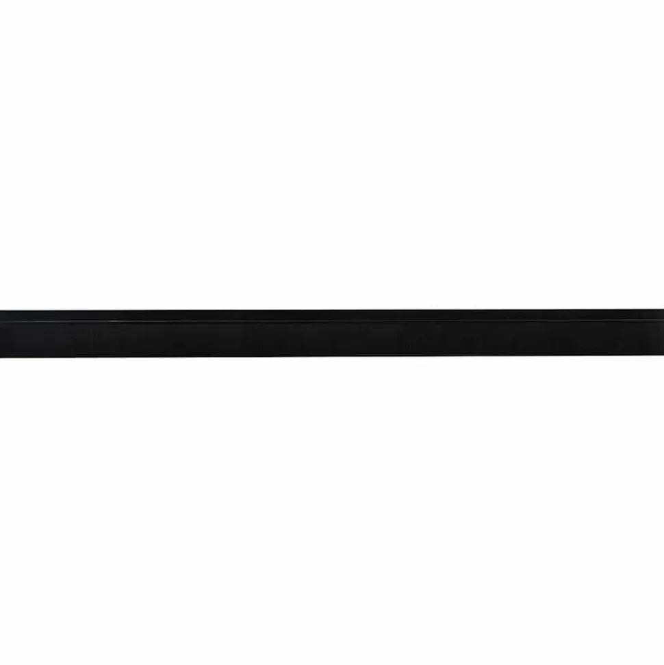 vidaXL Zelfklevende Deurborstels 2 pcs Zwart 100 cm Aluminium Legering
