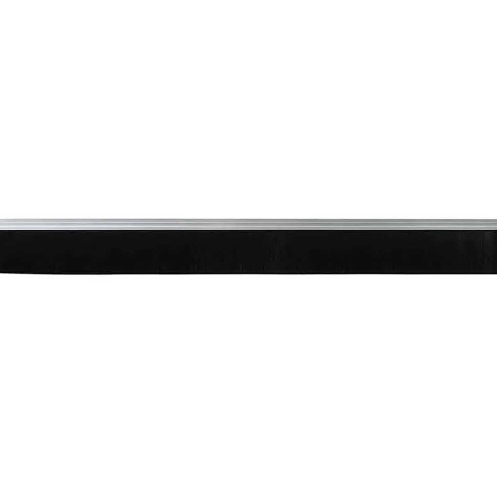 vidaXL Zelfklevende Deurborstels 2 pcs Zilver 100 cm