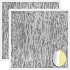 vidaXL Zelfklevende Schroefhoes 2 pcs Grijs Sonoma Ø 20 x 0,5 mm