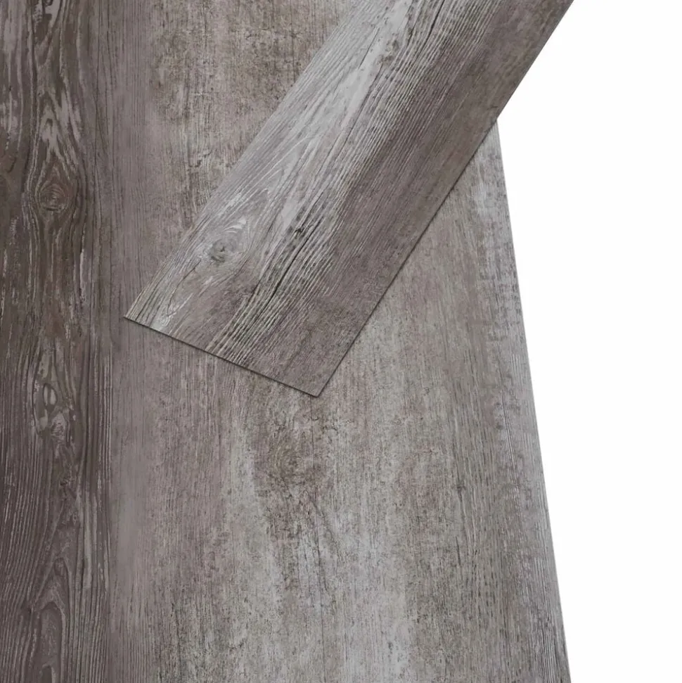 vidaXL Zelfklevende Vloerplank 32 pcs Gestreept Hout 4,46 m² PVC