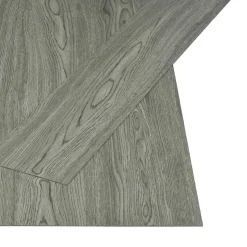 vidaXL Zelfklevende Vloerplank Natuur 32 pcs Grijs 4,46 m² PVC