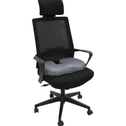 vidaXL Zitkussen Éénkleurig Grijs 47 x 37 x 8 cm Traagschuim