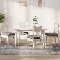 vidaXL Zitkussens 4 pcs Taupe 40 x 40 x 12 cm Stof