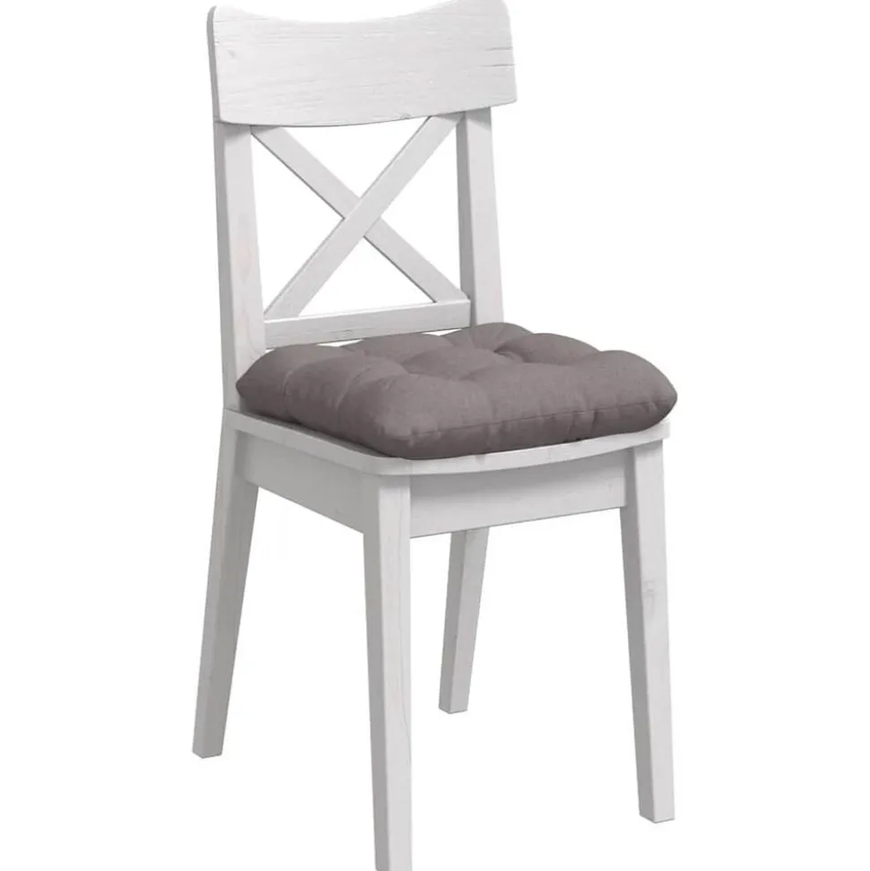 vidaXL Zitkussens 4 pcs Taupe 40 x 40 x 12 cm Stof
