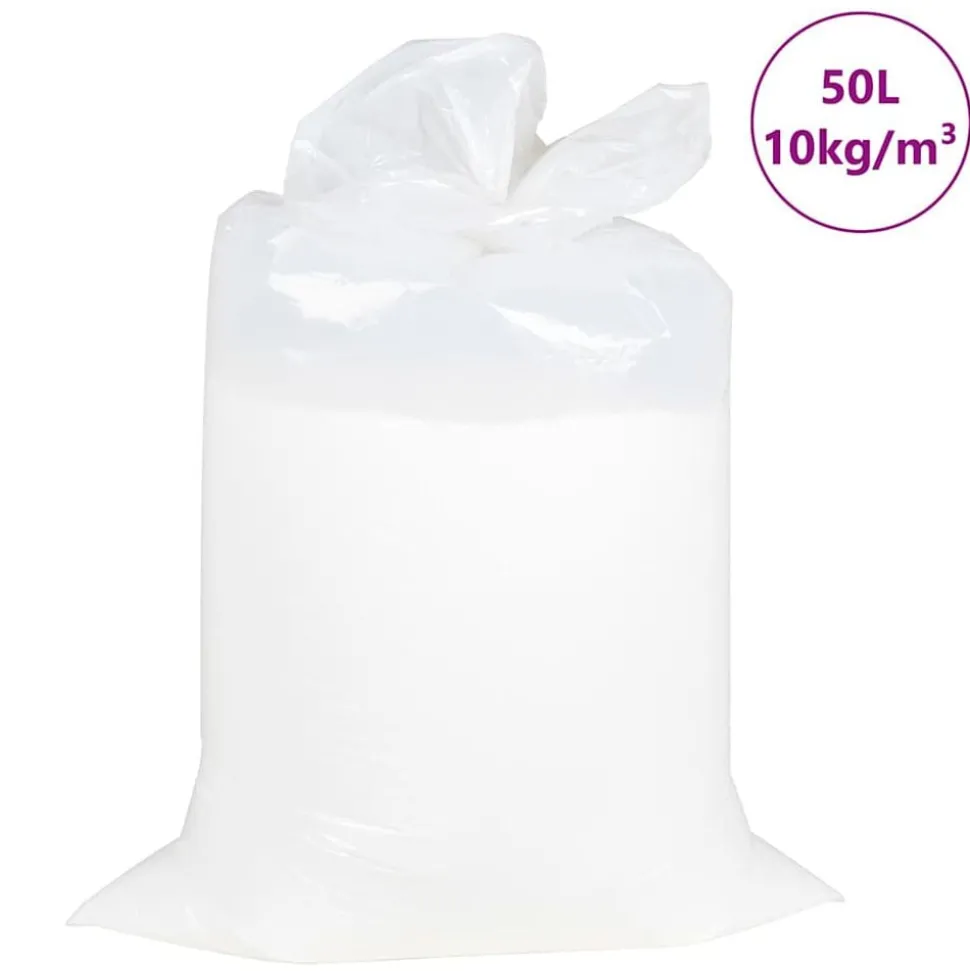 vidaXL Zitzakvulling EPS 50 L wit 10 kg/m³