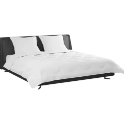 vidaXL Zomer Dekbed met kussen 3 pcs Wit Microfibre