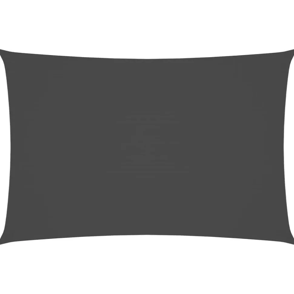 vidaXL Zonnescherm rechthoekig 2x4 m oxford stof antracietkleurig