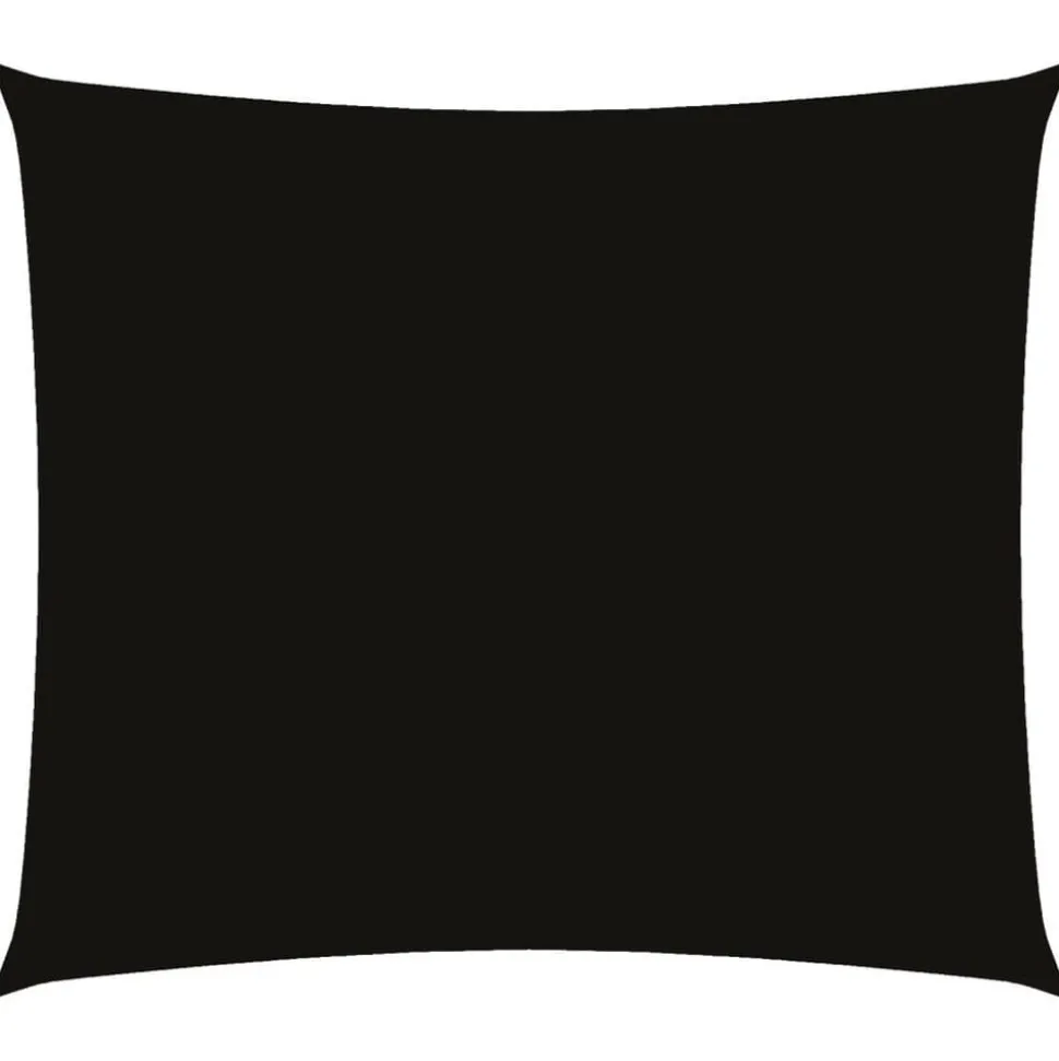 vidaXL Zonnescherm rechthoekig 2x2,5 m oxford stof zwart