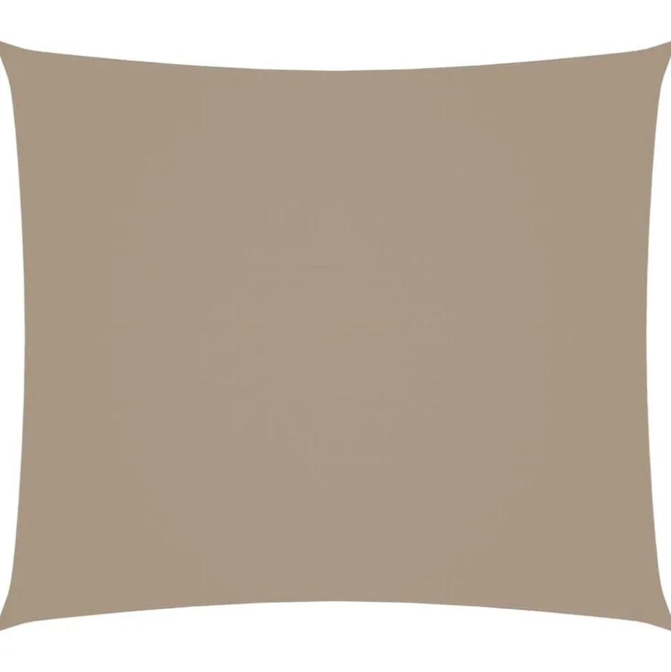 vidaXL Zonnescherm rechthoekig 2x2,5 m oxford stof taupe