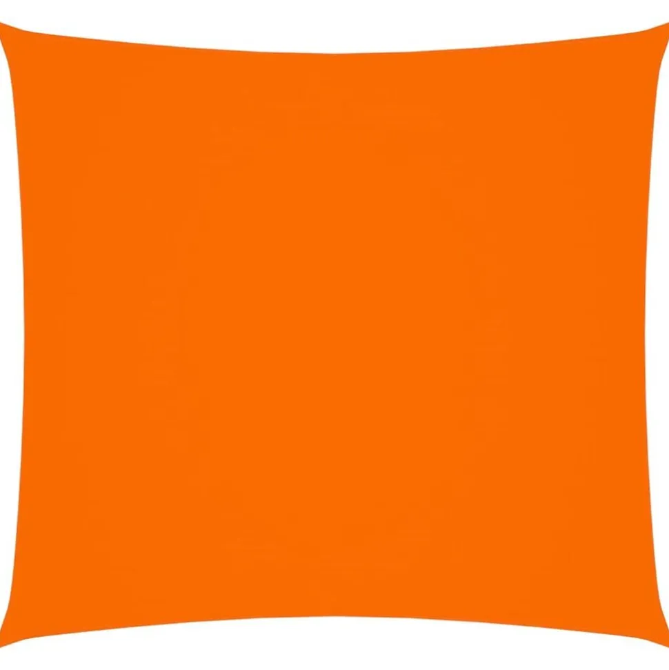vidaXL Zonnescherm vierkant 2,5x2,5 m oxford stof oranje