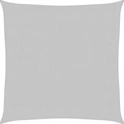 vidaXL Zonnezeil 2x2 m 100% polyester oxford lichtgrijs